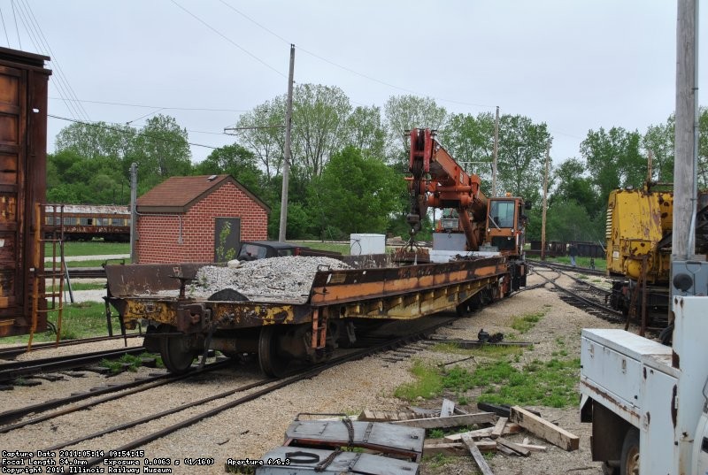 Putting together the work train 5-14-11