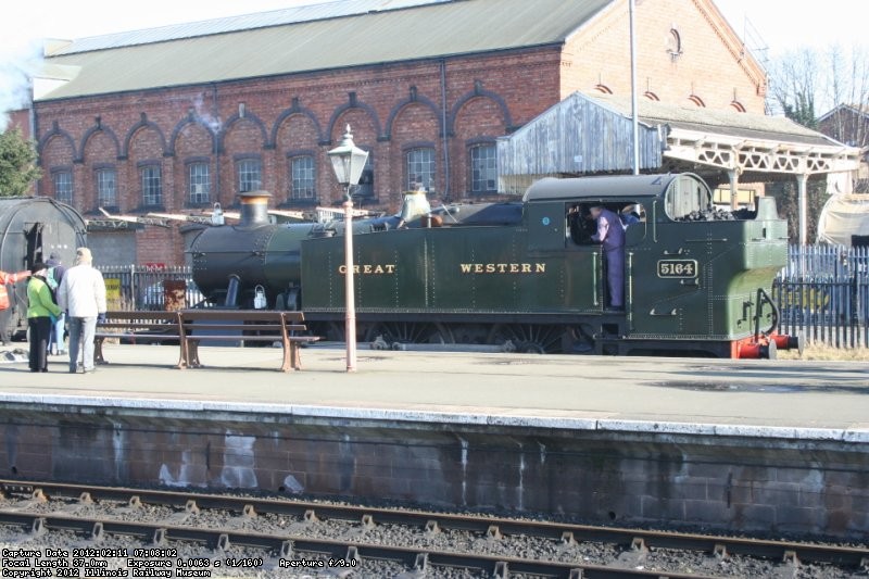 Severn Valley Railway GWR 5164