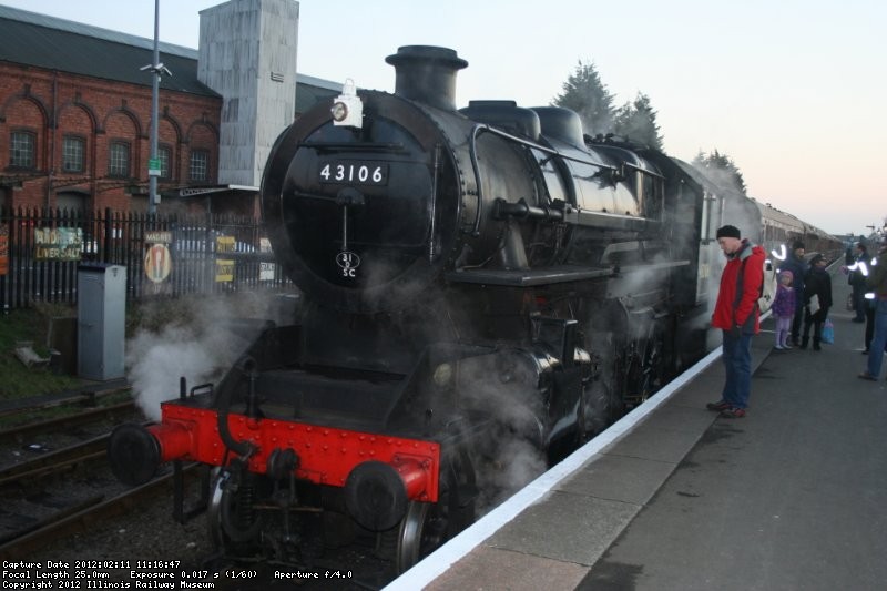 Severn Valley Railway Mogul 43106