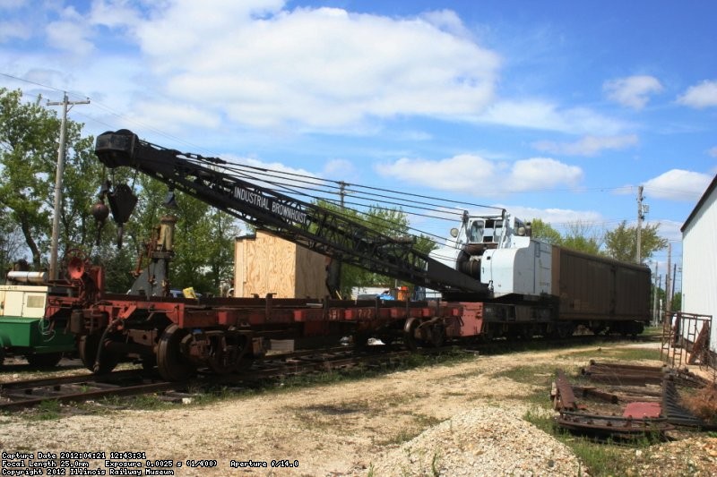 The department's Brownhoist mobile crane