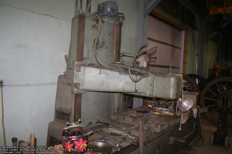 Planer being refurbished