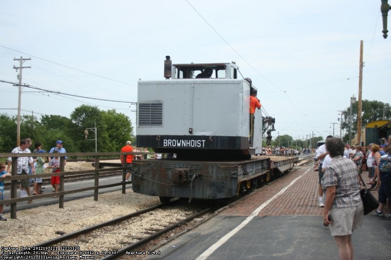 BrownHoist appears in the Diesel Days parade