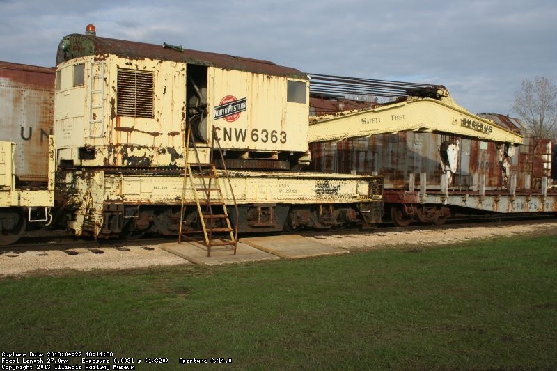 C&NW 6363 running again