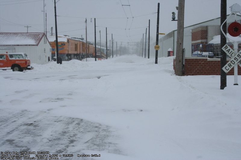 A bleak view of Main Street