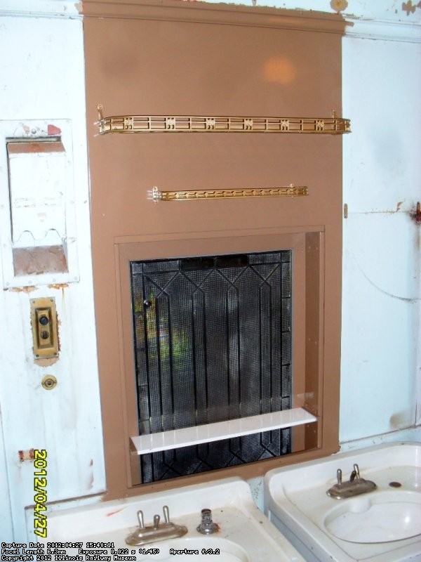 Finished installation of prism glass window and its related parts..4-27-12 
