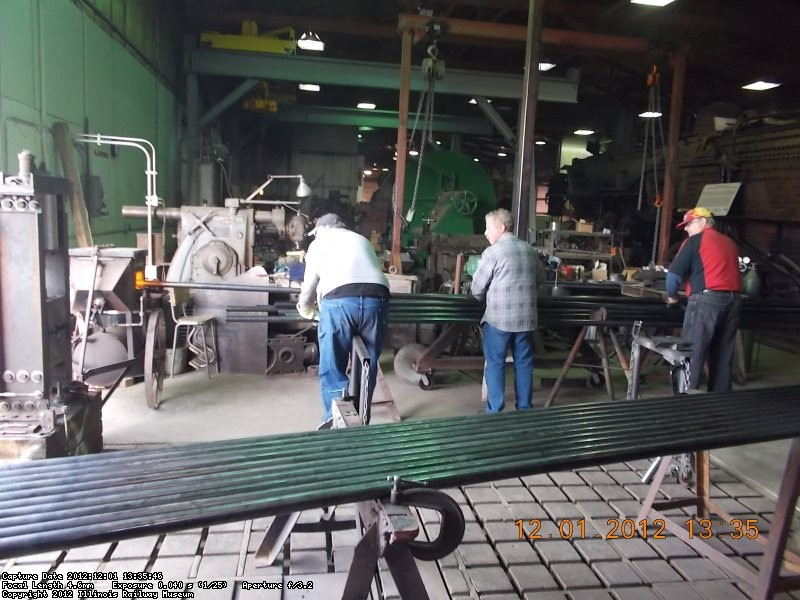 Heating of 1630 boiler tubes in rivet furnance    12-1-2012