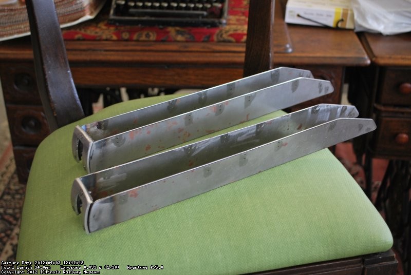 Silver Pony armrest frames