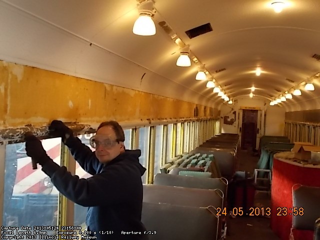 Mike Steigerwald scraping on RI 2612  Memorial Day