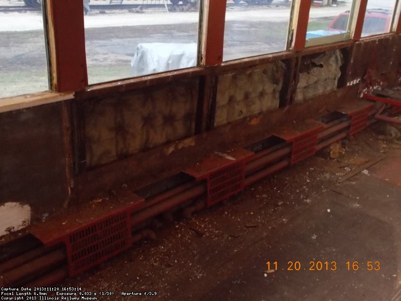 We removed a section of the corroded and rusty wall This along w/ four others will be replaced w/ new steel DSCN0690