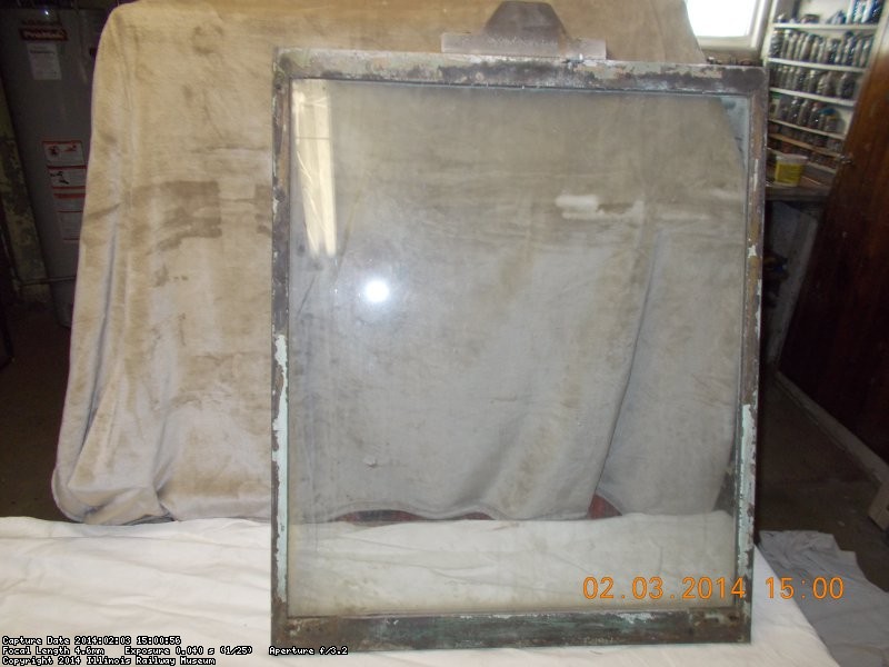 Here is a brass window frame  before it has been restored/repainted in my basement workshop   DSCN0724
