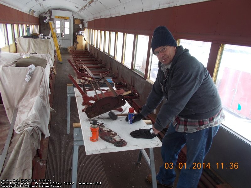   Gary setting up for drilling   3-1-14   DSCN0740