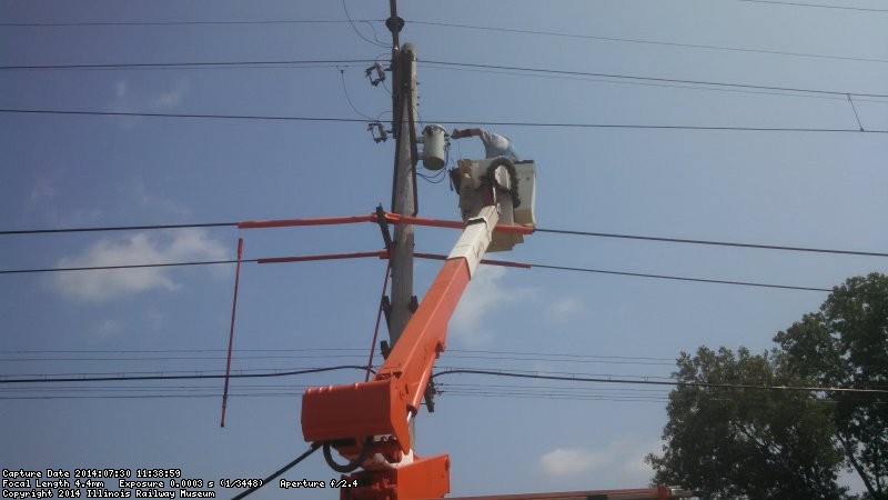 Max Tyms testing new transformer feeding signal 202