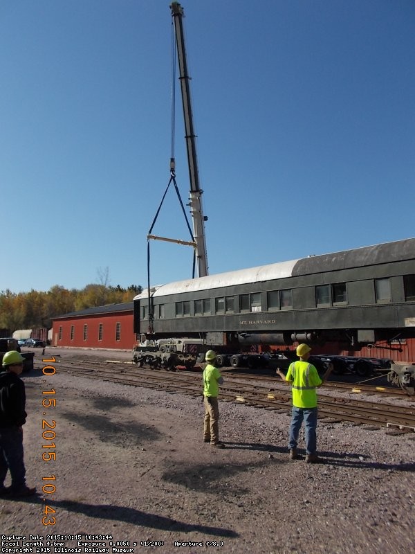Mt Harvard lift and move to Irm 009