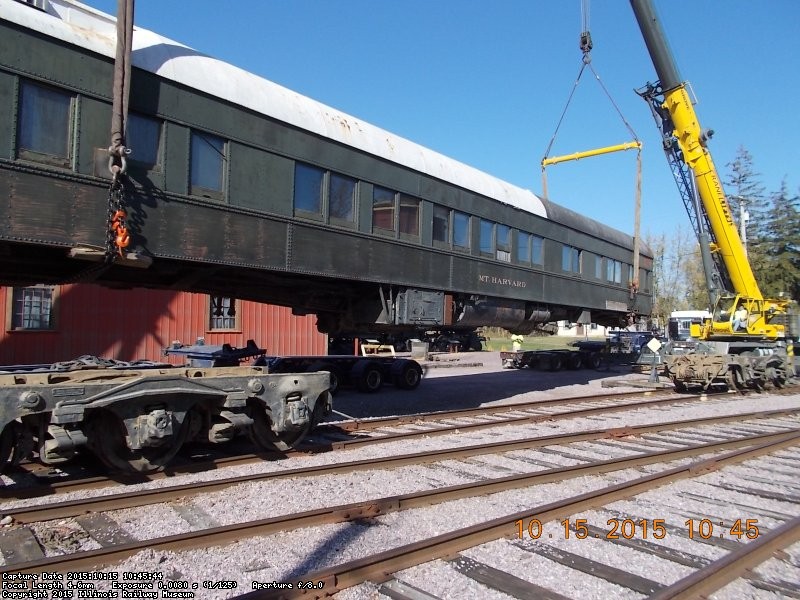 Mt Harvard lift and move to Irm 012