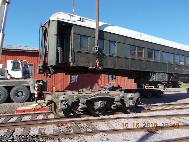 Mt Harvard lift and move to Irm 013