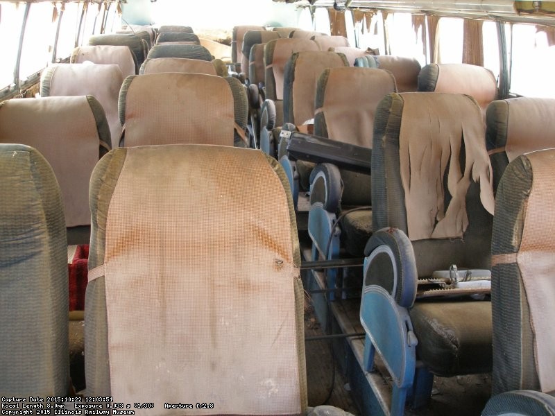 Bee Line 512 - 1939 Yellow Coach Model 743 - Interior View - Photo by Richard Schauer - 10/22/2015