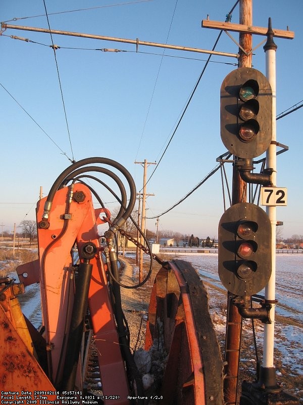 "Clear" West Station Switch