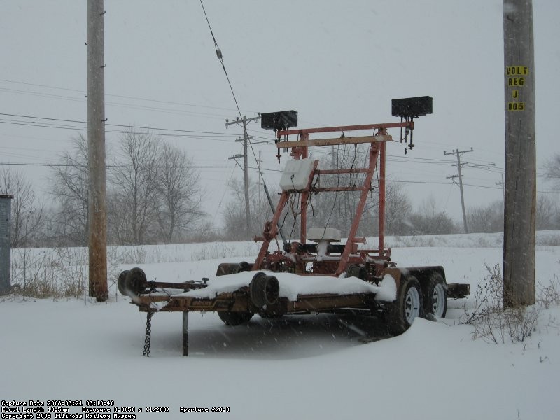 Light buggy for the Jackson 6000 tamper