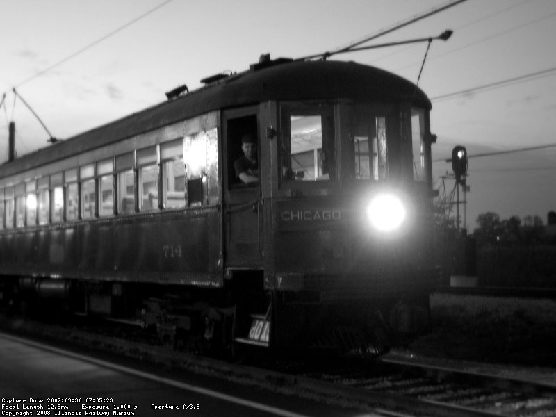 North Shore motorman before his departure