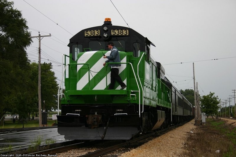 A wet day at IRM August 4, 2007