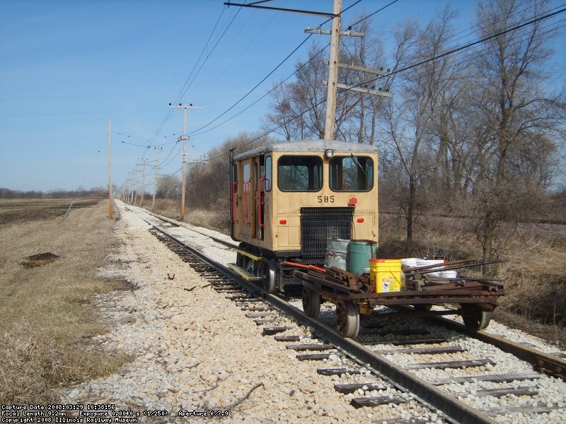 The track department repair fleet