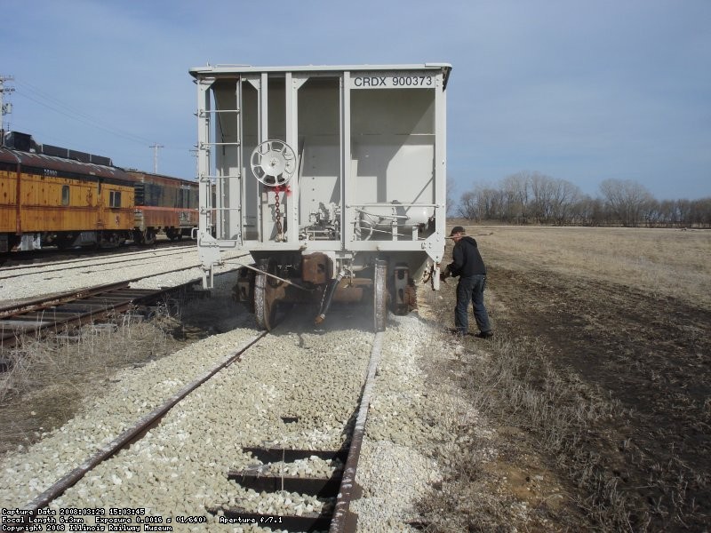 Ballast dump yard 11 03-29-08