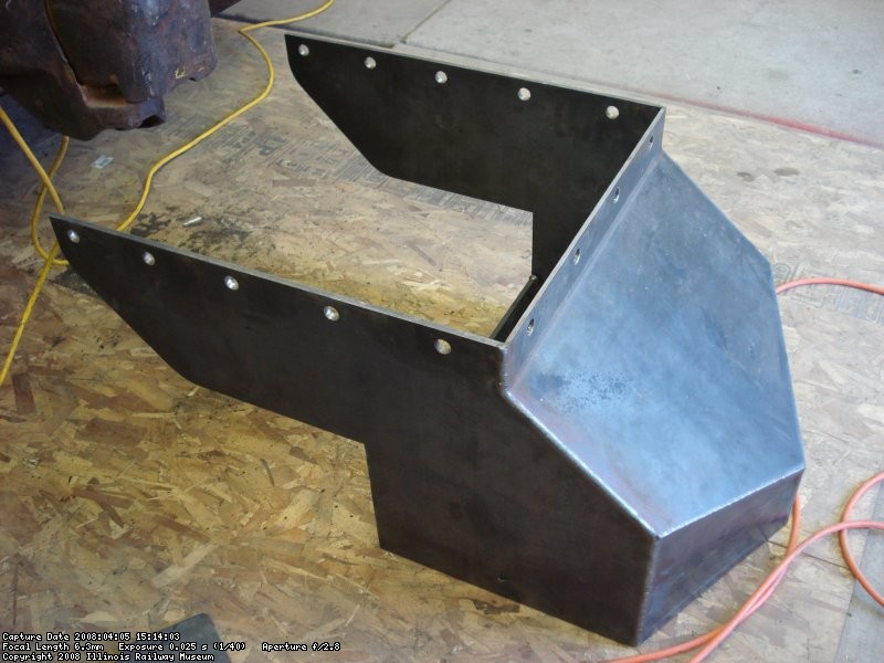 Front Pilot being built on CBQ 504
