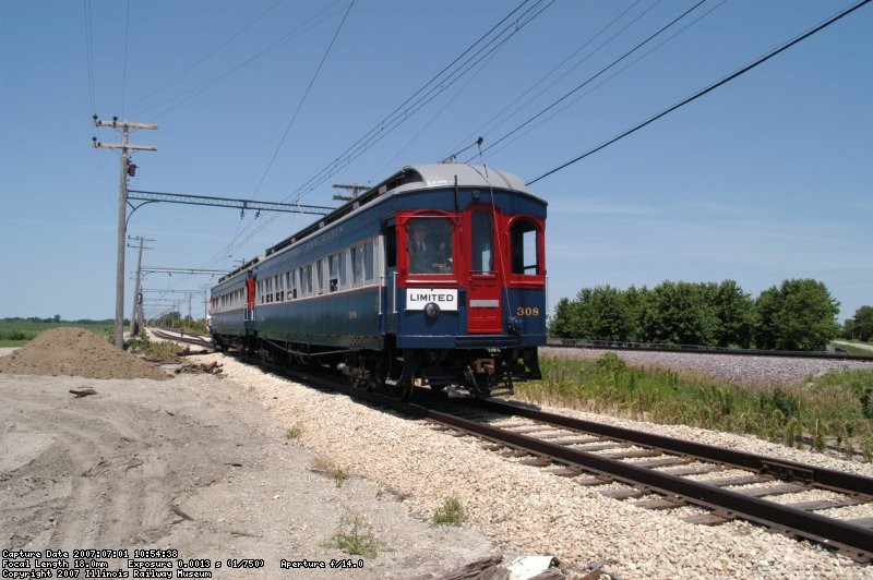 308/309 approaching Seeman Road ("Forest Park")