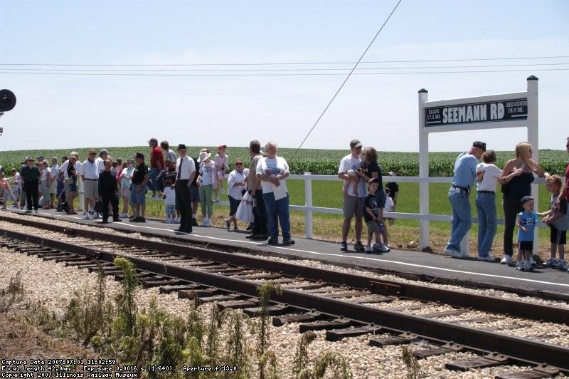 Stranded passengers at "Forest Park"