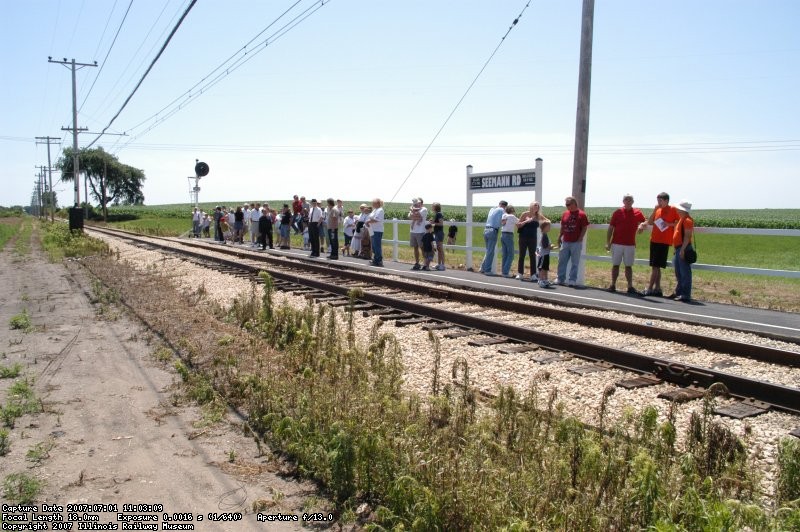 Stranded passengers at "Forest Park"