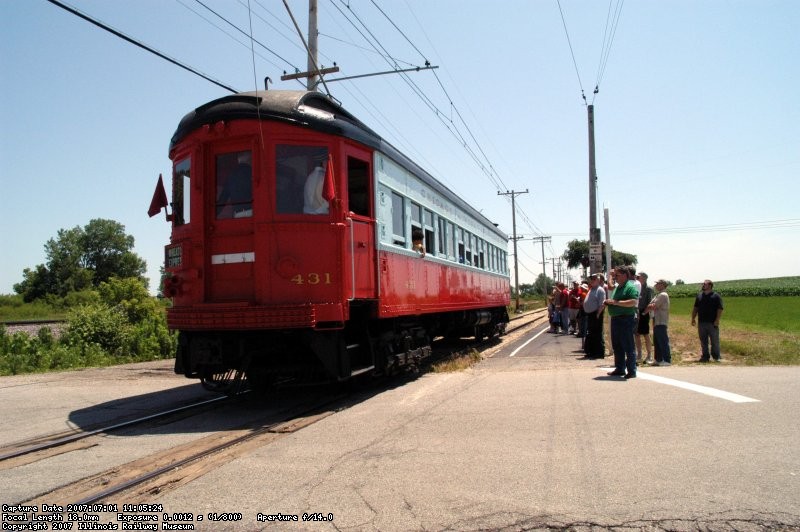 431 approaching "Forest Park"