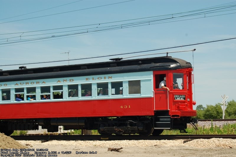 431 approaching "Forest Park"