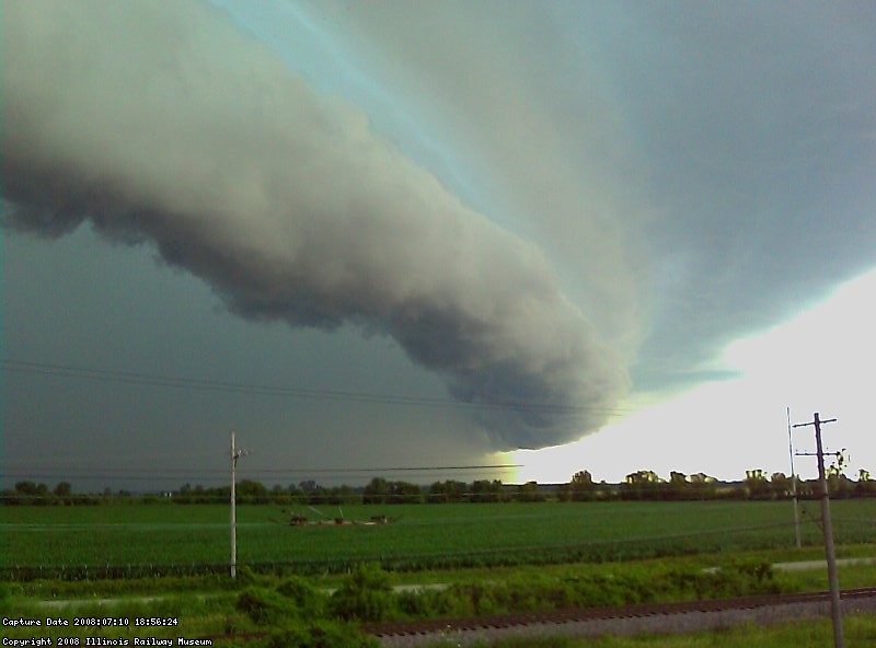 A really good storm rolling in put a stop to all of our prep activities on Thursday night.