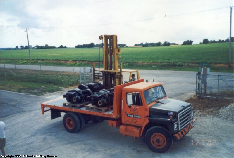 BandG working by rear gate