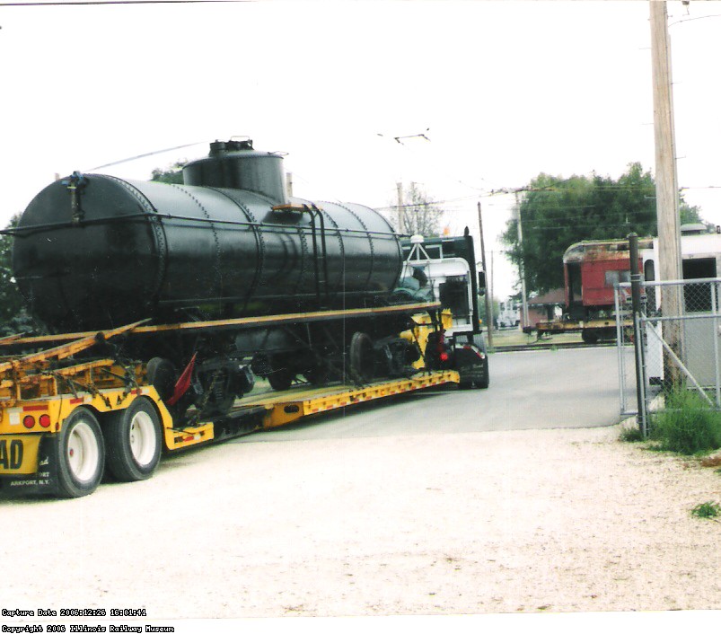 PULLING THROUGH THE GATE ONTO CENTRAL AVENUE AT IRM.