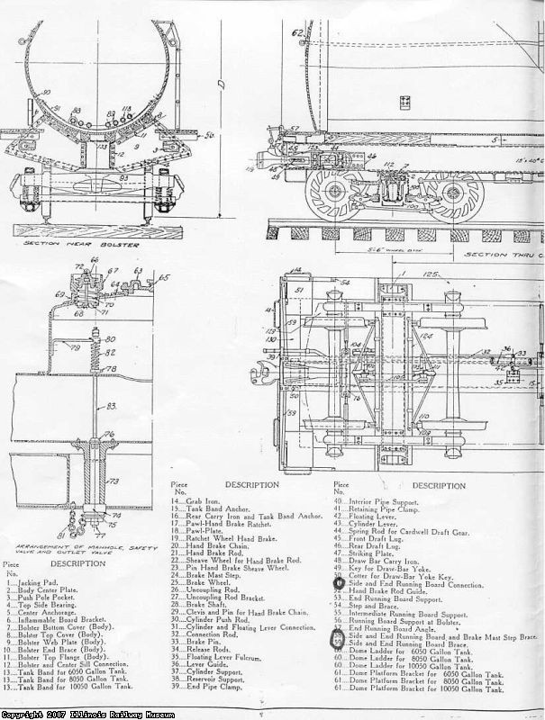 THIS IS A COPY OF THE ORIGINAL DRAWING WHICH WAS OBTAINED FROM PAUL KINNECOM AT THE AAR.  IT WILL ALLOW FOR FABRICATION AND INSTALLATION OF ATTACHMENTS AND SAFETY APPLIANCES.