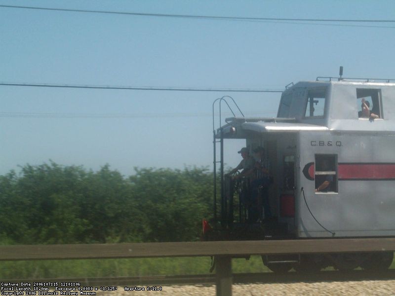 CB&Q Caboose