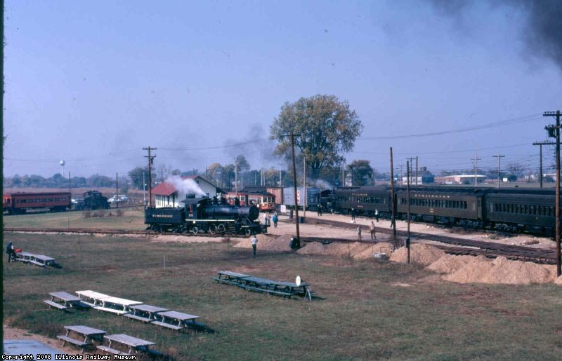 Looking West toward the Depot
