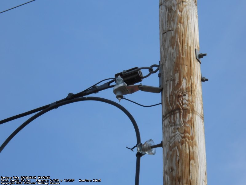 Lightning arrestor protecting Pit Lead feeder.