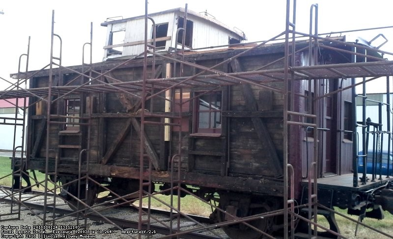 PRR Bobber caboose before