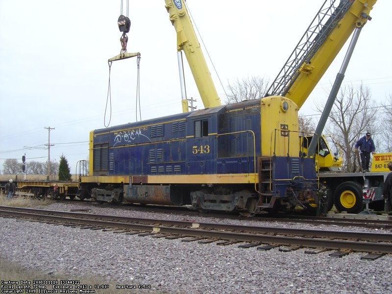 Back on rails at her new home for the 1st time.
