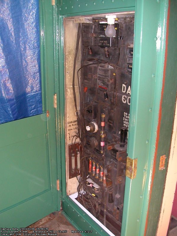 Electrical cabinet - March 2003