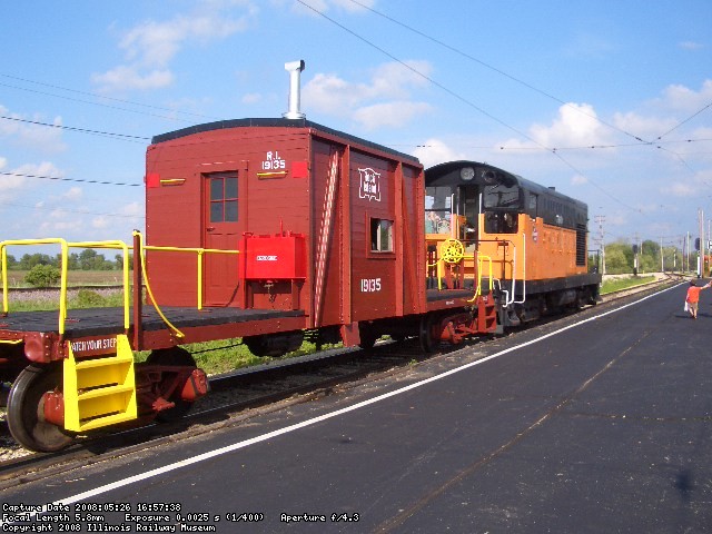 05.26.08 - THE CABOOSE PASSED ITS TEST.  THE JOURNALS RAN COOL, THE RIDE WAS EXCELLENT, THE BRAKES WORKED PROPERLY.  A FEW MINOR ITEMS TO COMPLETE AND THE CAR WILL BE RELEASED FOR REVENUE SERVICE.
