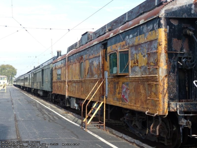 The coach train is ready for service - Photo by Brian LaKemper 