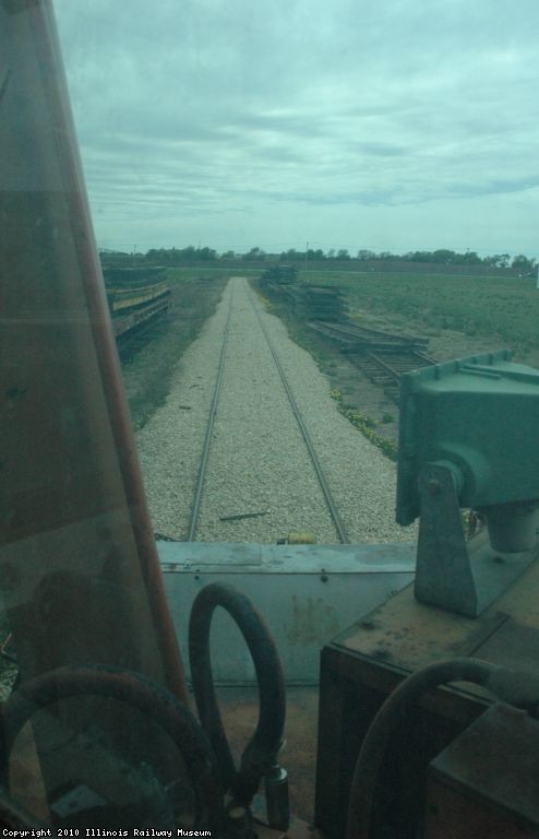 A view from the Model 50 Burro cab. TW Hunter Photo.