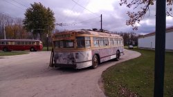 Indianapolis Railway Trolley Coach 527 - 10/29/2015