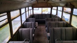 Interior of Conn Co 590, looking toward the back - 10/29/2015