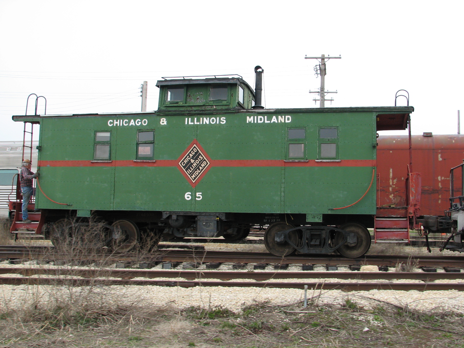 Chicago & Illinois Midland Railway In Color by Crawford and Lewnard HC  F/VG