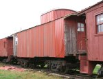 10494's South side covered with surplus steel siding from barn 9