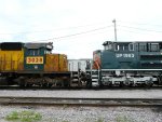 Nose to Nose with the WP Heritage unit, the day before its arrival at IRM